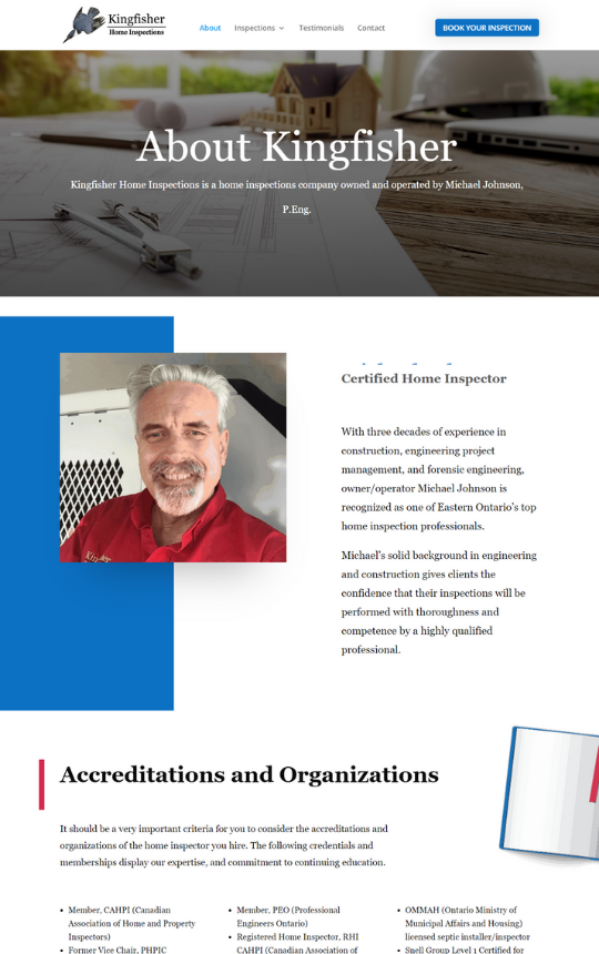 kingfisher about page